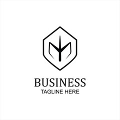 Geometric logo design