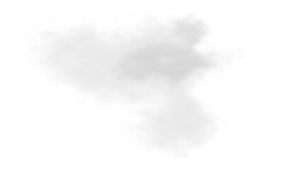 Realistic natural clouds with transparent background use for any nature creativity project.