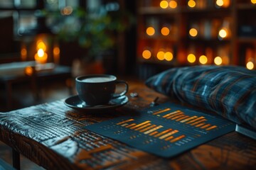 Finance analyst analyzing stock market graphs for investment strategy and planning