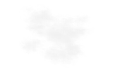 Realistic natural clouds with transparent background use for any nature creativity project.