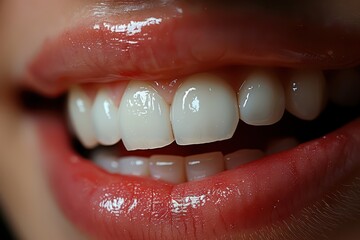 Oral Health Issues: Close-up of Severe Dental Problems Including Gum Disease, Tooth Decay, and Oral Cancer Lesions Due to Smoking