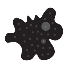 amoeba glyph icon 