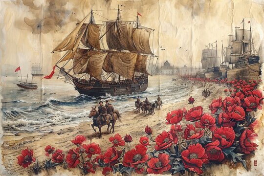 Commerce and Controversy: Opium Trade Routes Through History