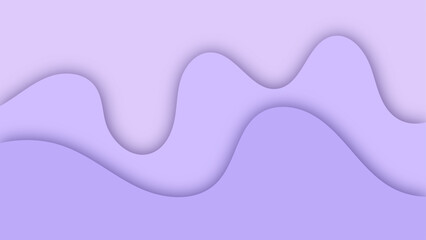 Abstract paper cut shape wave background