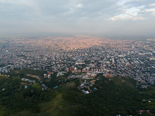 Obraz premium Cali, Colombia aerial photography