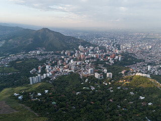 Cali, Colombia aerial photography