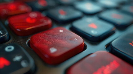 A person happily clicking the "Buy Now" button on a vibrant online shopping website, with a sense of satisfaction and excitement