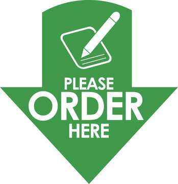 Order Here Sign" Images – Browse 60 Stock Photos, Vectors, and Video | Adobe Stock