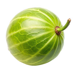 A gooseberry top view isolated on transparent background