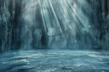 A blue sky with a light blue background.