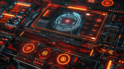 Obraz premium Abstract digital dot line particle data background connecting technology concept.