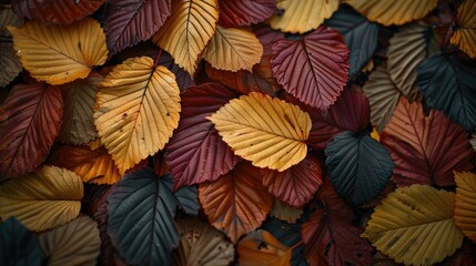 Autumn Leaf Texture.