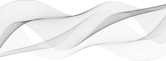 Abstract background with wave and curve line. Curve wave seamless pattern.