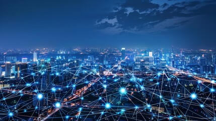 Enhanced urban connectivity facilitated by advanced smart city network infrastructure