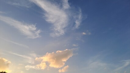Blue Sky In Central Business District, Singapore