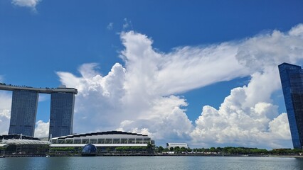 Obraz premium Pretty and Cute Cloud In Singapore