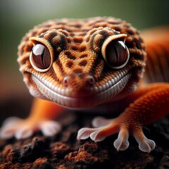 Geckos in their natural habitat live in tropical forests