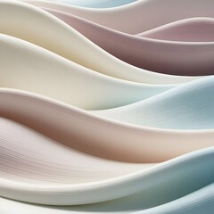Subtle abstract background with soft pastel waves. Gradient colors. For designing apps or products Gerenative AI