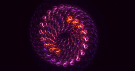 3D manual rendering abstract colorful fractal light background. Its not AI Generatd illustration.