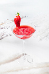 tasty cocktail on the table