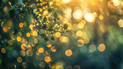 Obraz premium Sunlit Bokeh