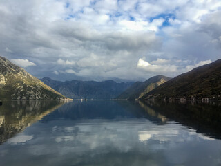lake in the mountains