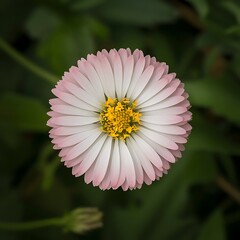 Obraz premium a flower species native to your region and research its botanical characteristics, including its lifecycle, preferred habitat, and unique adaptations