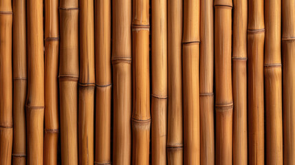 Fototapeta premium Bamboo wood with vertical lines, wooden texture background, minimalist design