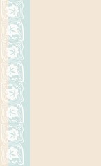 Floral abstract elements. Botanical composition. Modern fashionable minimalistic style premade background in pastel, vintage colors. Floral poster, invitation.