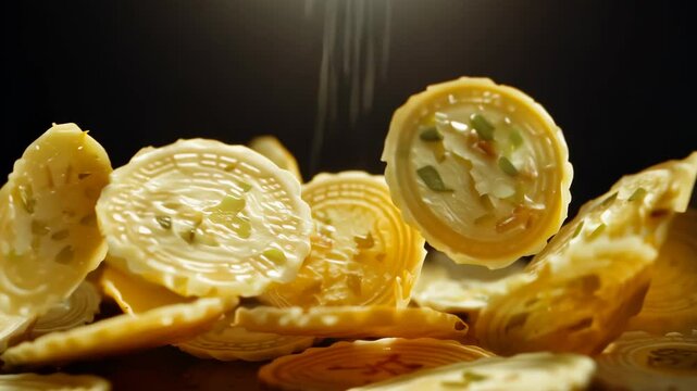 Golden Coins Tumbling in the Dark