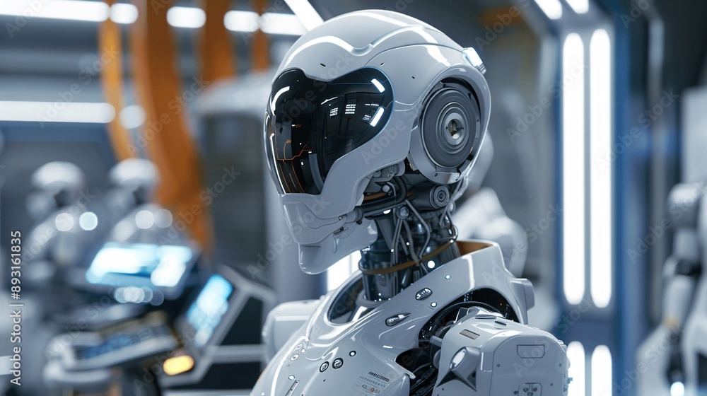Poster advanced ai robot