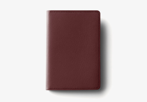 Product Flatlay Passport Mockup With Generative AI