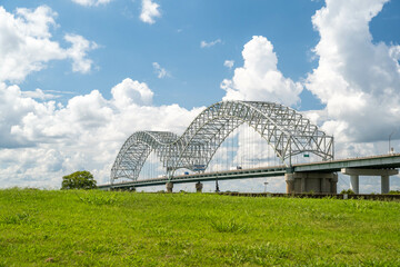 An overlooking view of nature in Memphis, Tennessee