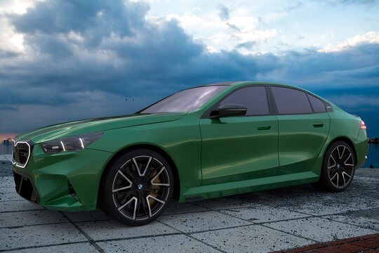 The new BMW M5 is a plug-in hybrid. It has 727 hp