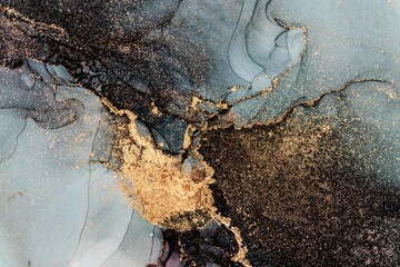 Original artwork photo of marble ink abstract art. High resolution photograph from exemplary original painting. Abstract painting was painted on HQ paper texture to create smooth marbling pattern.