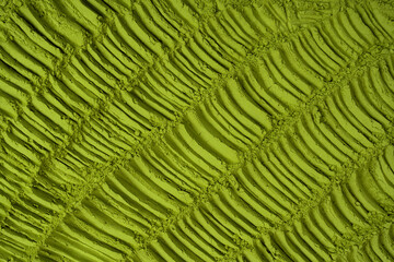 Matcha tea, matcha powder as a background.