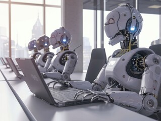 Robots Working in an Office