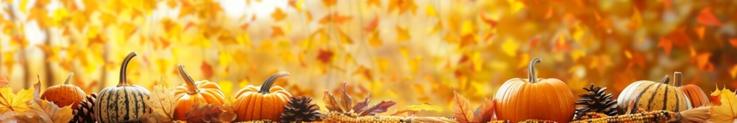 Crop yellow Background Thanksgiving Theme Photography Backdrops Holiday Card Thanksgiving Background Design Pumpkin Patch Fall Autumn Harvest Golden Field Squash 