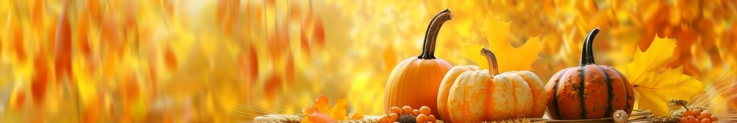 Crop yellow Background Thanksgiving Theme Photography Backdrops Holiday Card Thanksgiving Background Design Pumpkin Patch Fall Autumn Harvest Golden Field Squash 