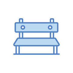 Bench vector icon