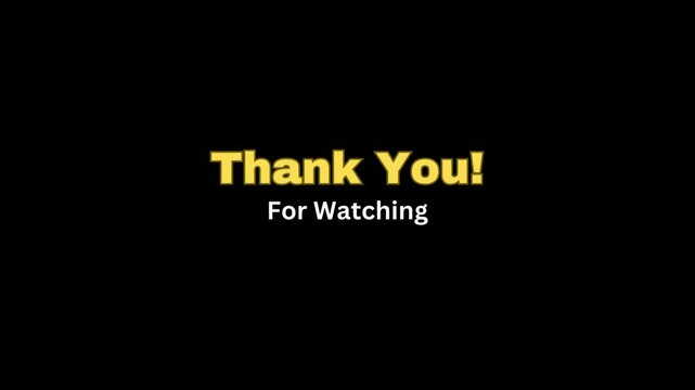 Animated Infographic Footage visualizing Monetize Content with thank you teks and for watching teks