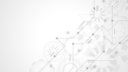 Digital abstract tech background software coding. Technology electronic motherboard texture. Engineering and communication concept for header, web banner, website, presentation.