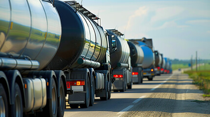 A tanker on the road