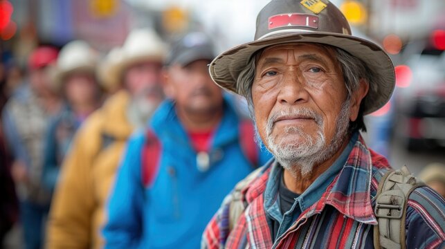Hardworking Americans Celebrating Labor Day Together