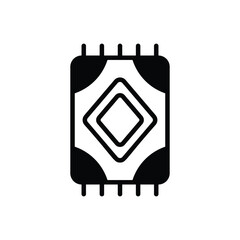 Rug vector icon