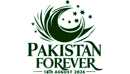 14 August Day. Go green with independence day