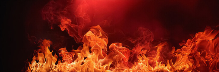 Abstract background with colored smoke
