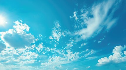 Clear Blue Sky Photo Background