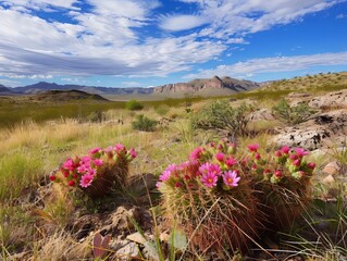 Strawberry Hedgehog Cactus: A Stunning Sight in Big Bend National Park, Texas