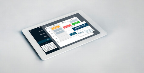 Online applointment booking calendar for modish regristration on the internet website